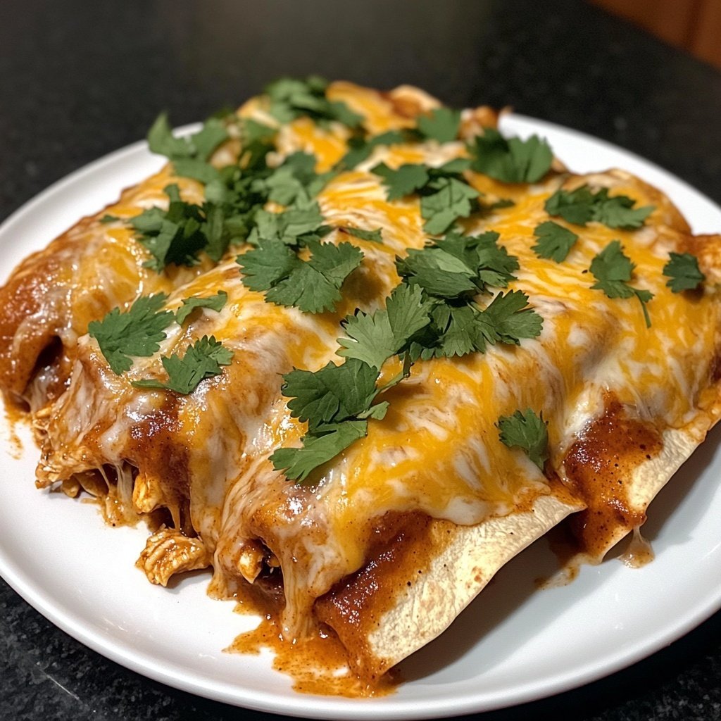 Budget-Friendly Chicken Enchiladas Recipe