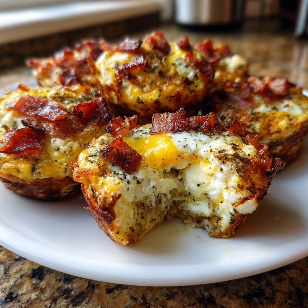 Keto Breakfast Bacon And Egg Cups