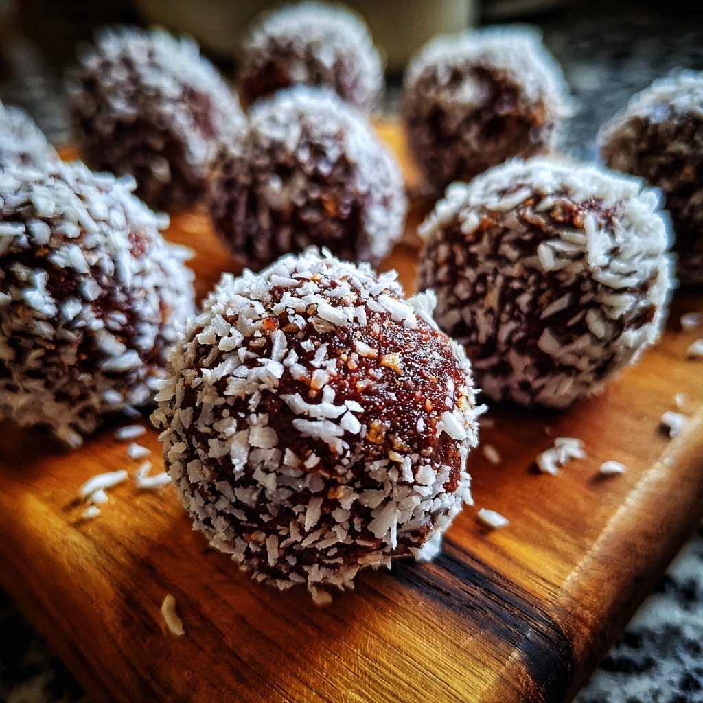 Chocolate Coconut Truffles