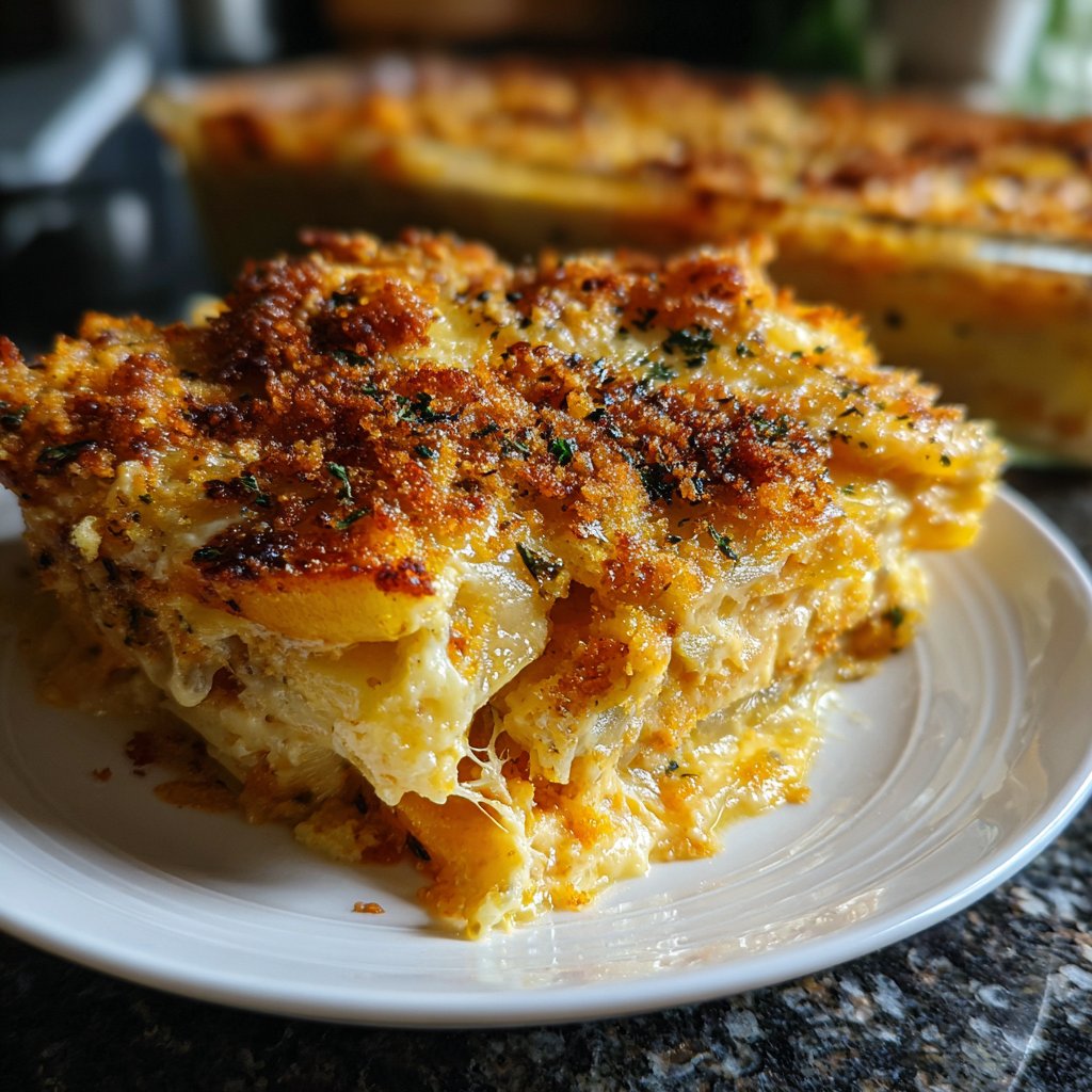Sweet Potato Gratin for Two