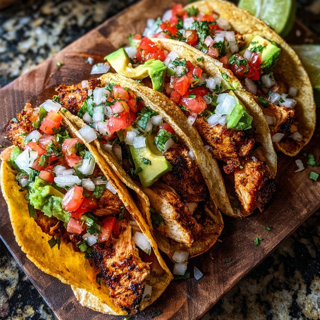 Chicken Breast Tacos