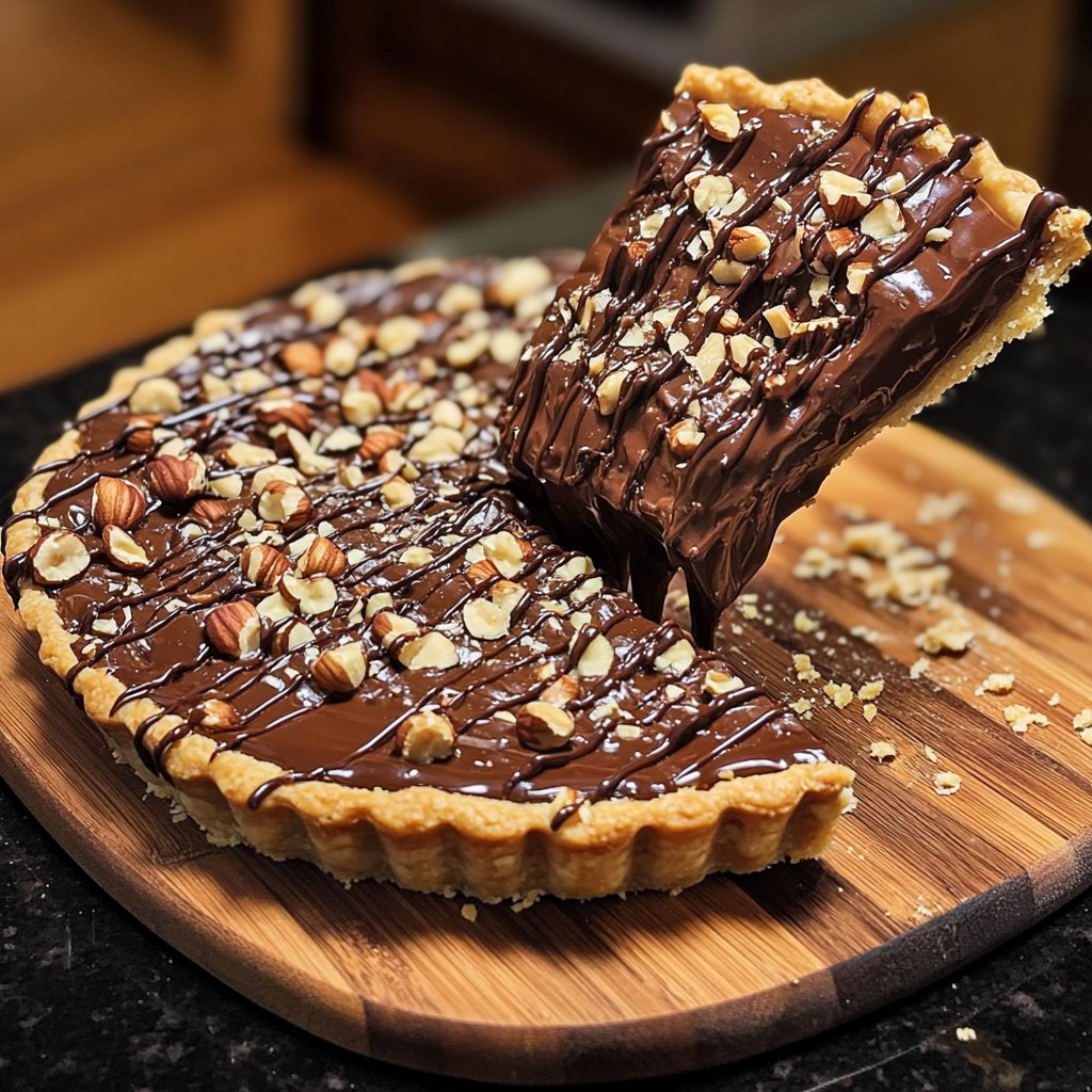 Chocolate Hazelnut Tart