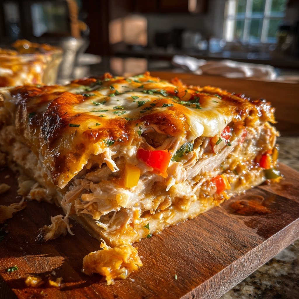 Rotisserie Chicken Taco Casserole
