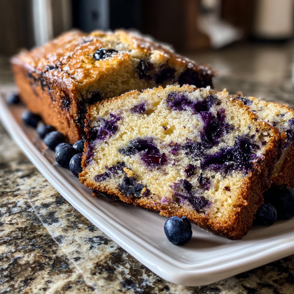 Blueberry Lemon Quick Bread