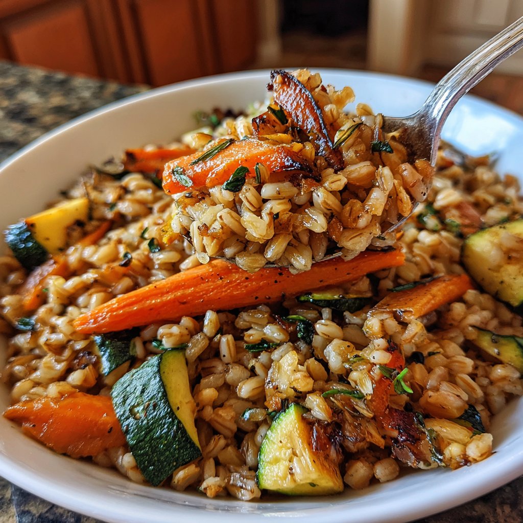 Herb Roasted Veggie Farro