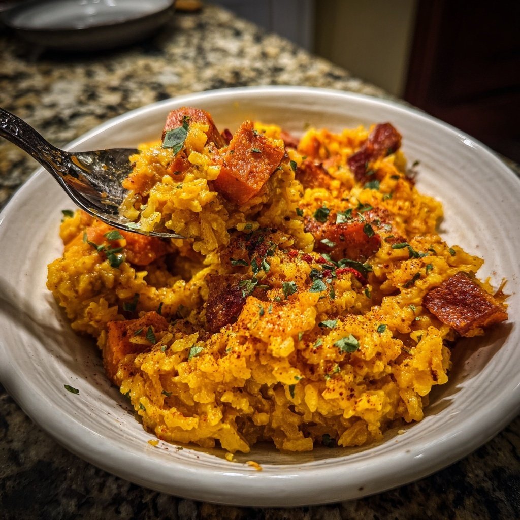 Smoky Paprika Sweet Potato Rice