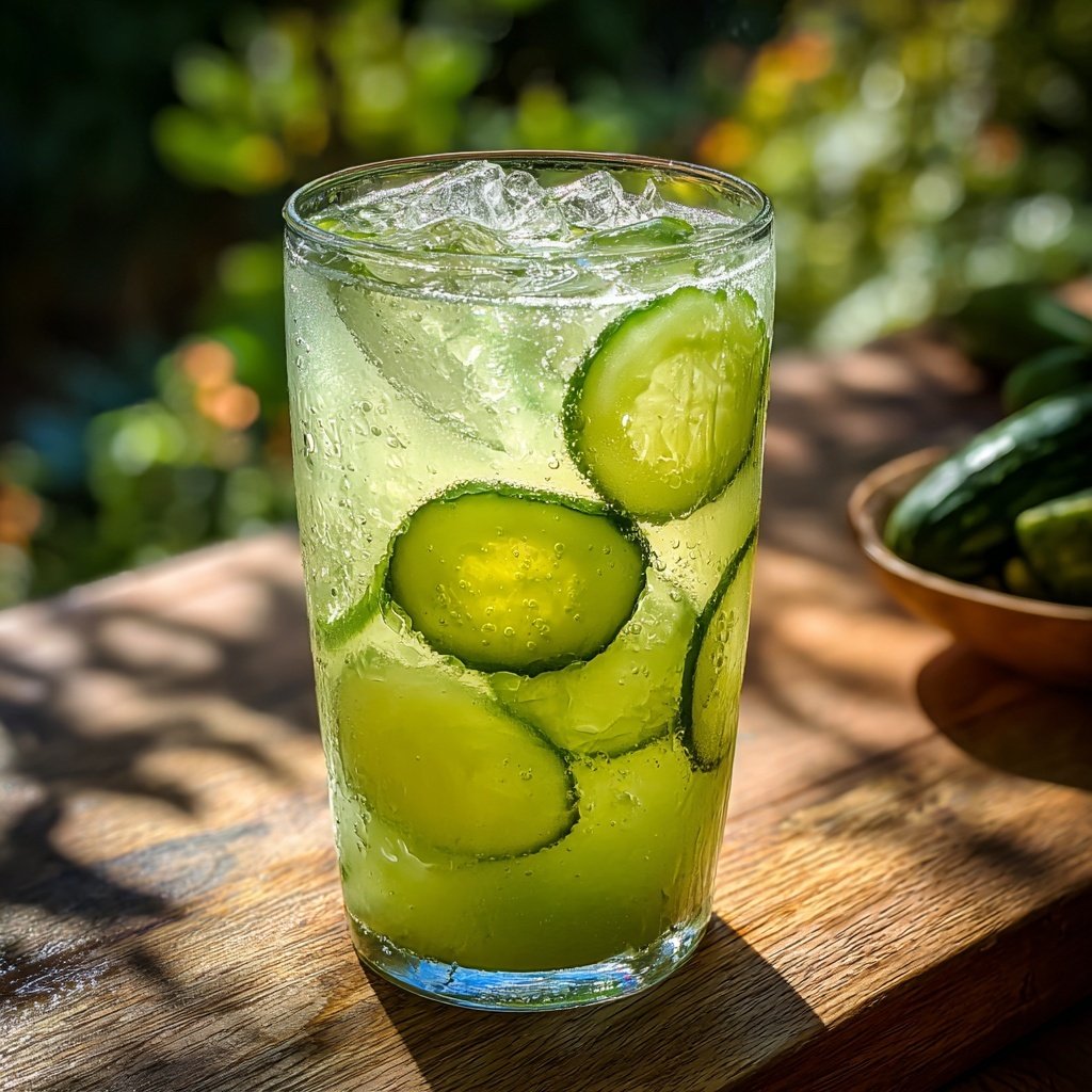 Spring Lemon Cucumber Refresher