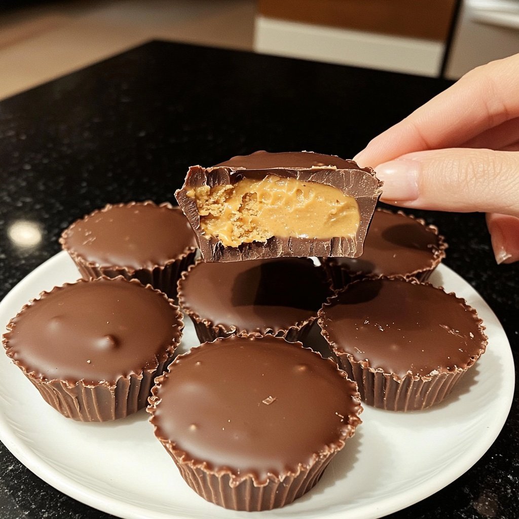 Homemade Reese’s Cups Easy Recipe