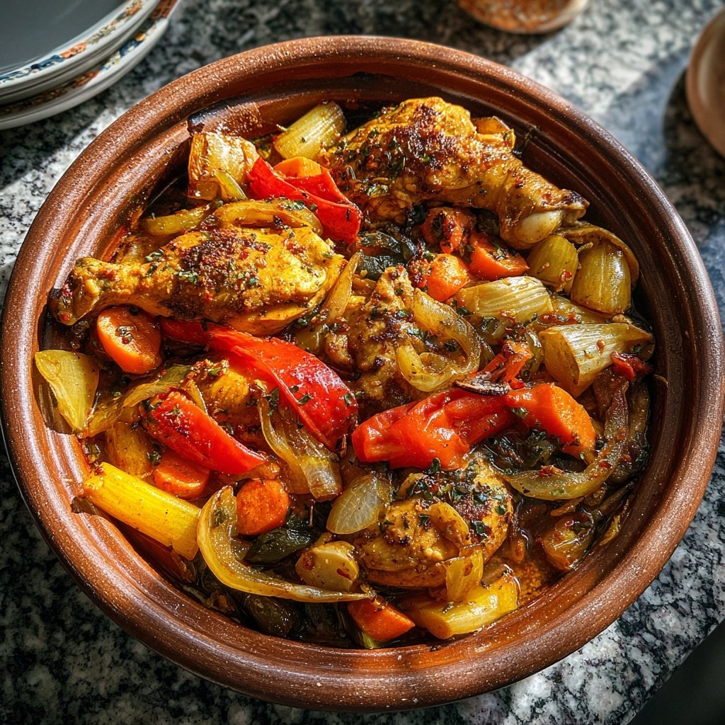Global Flavors Moroccan Chicken Tagine