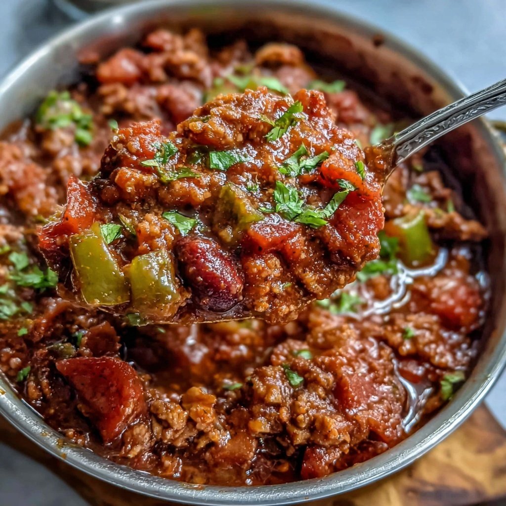 Ground Turkey Chili With Beans