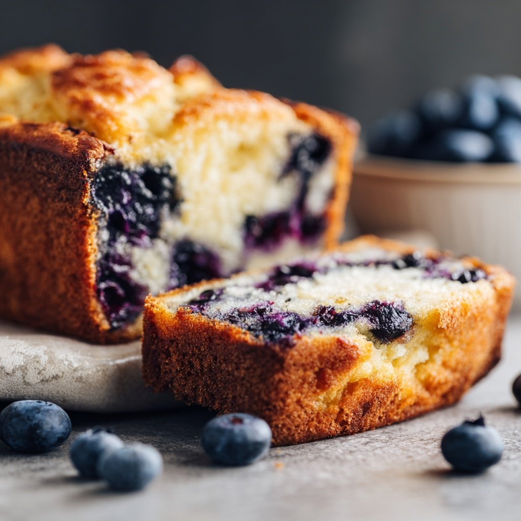 Blueberry Lemon Quick Bread