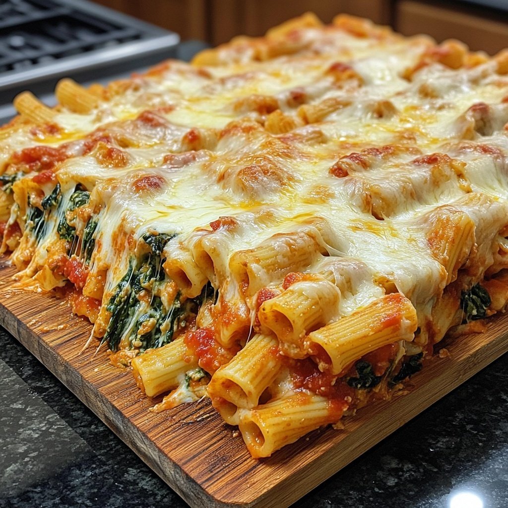 Healthy Baked Ziti Casserole Recipe